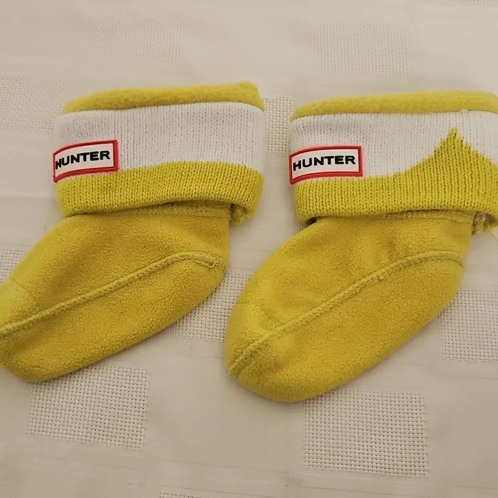Hunter Kid's Socks XS 5-7 Yellow